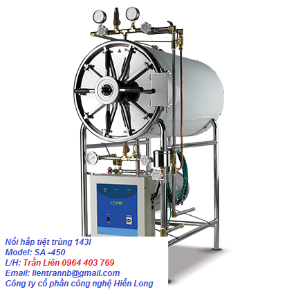 Nồi hấp tiệt trùng Đài Loan 143 lit